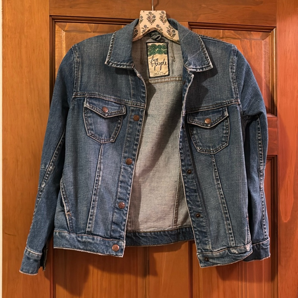 Women’s Free People denim jacket